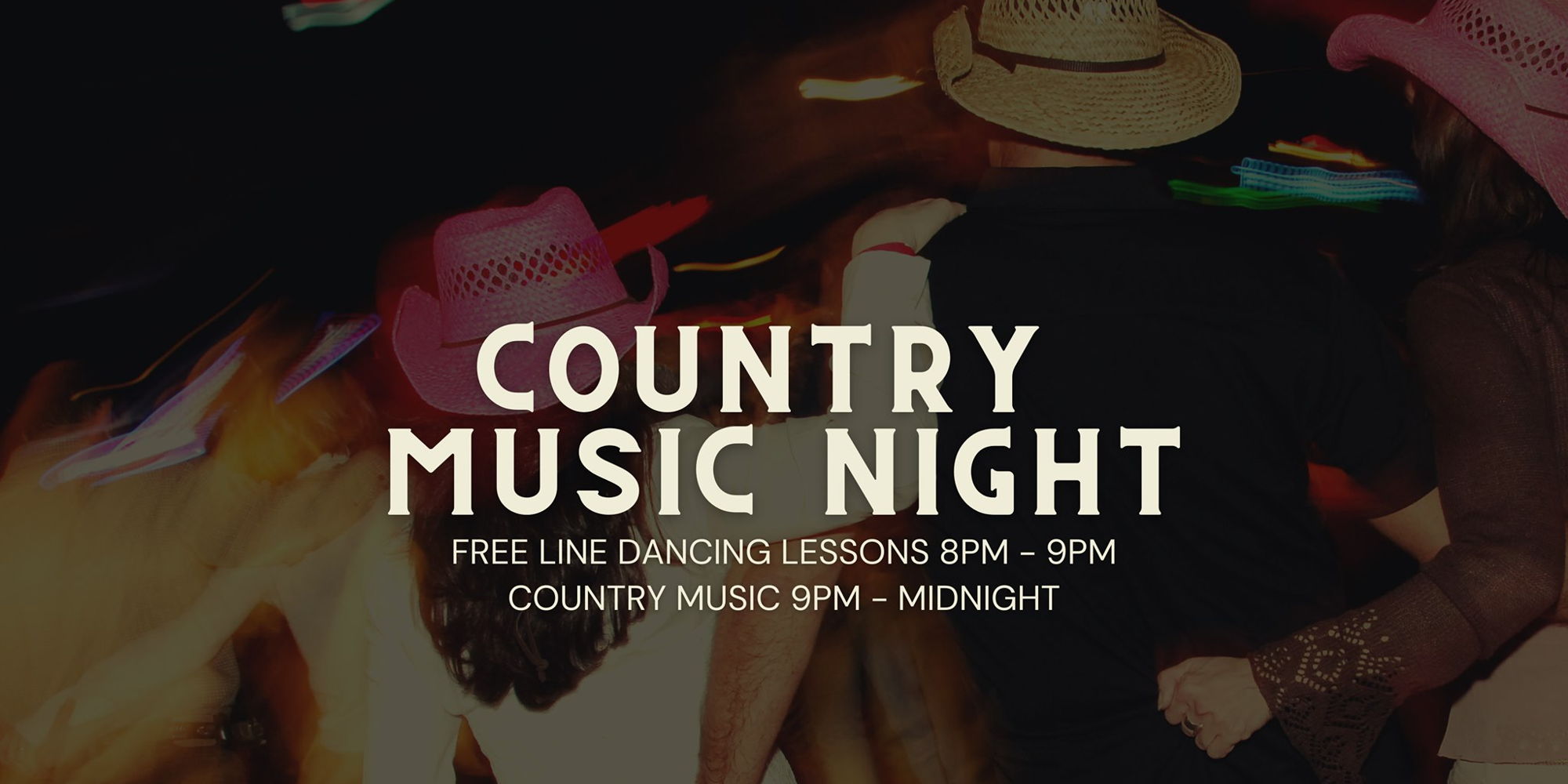 Country Music Night Every Tuesday w/ Free Line Dancing Lessons promotional image