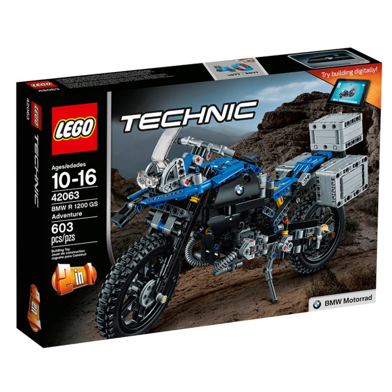 LEGO BMW R 1200 GS Adventure 42063 box