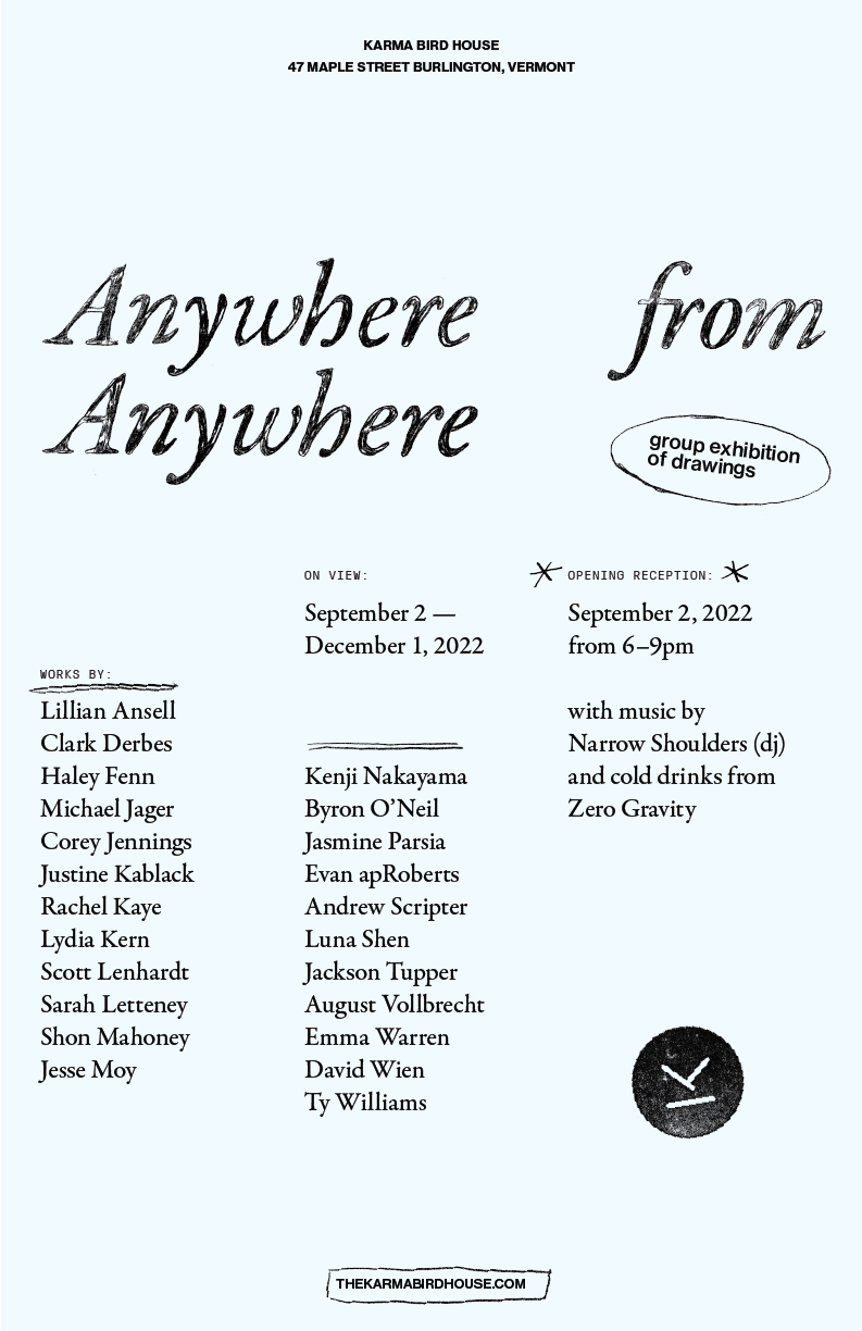 Ultimate eksekverbar Dekan KBH / Anywhere from Anywhere: A Collection of Drawings