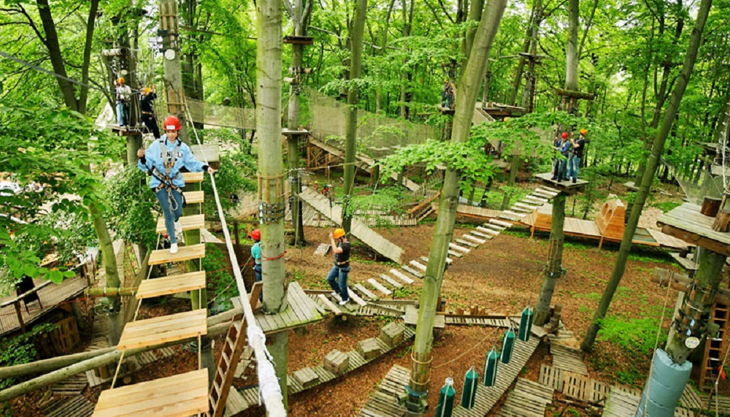 abenteuerpark potsdam spannende abenteuer auf vielen ebenen