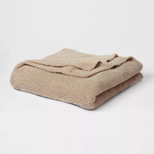 Cozy Chenille Bed Blanket - Threshold™ in True Khaki for King Bed