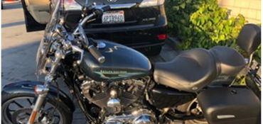 2015 HARLEY-DAVIDSON SPORTSTER 1200 CUSTOM motorcycle for rent near San Diego, CA
