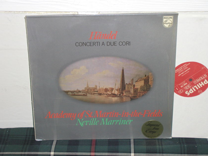 Marriner/AoStMitf - Handel "Concerti A Due Cori" Philips Import pressing 9500 756.