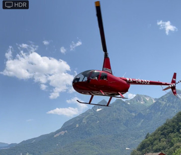 Город с высоты — полёт над Сочи на частном вертолёте 
