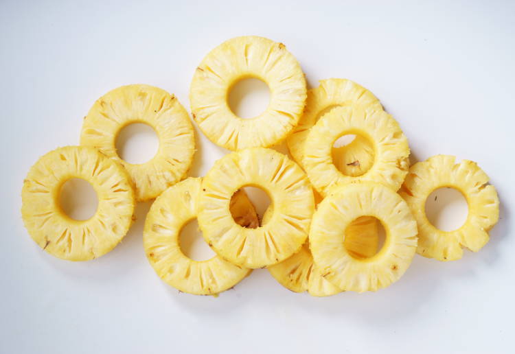 パイナップル シュワシュワする