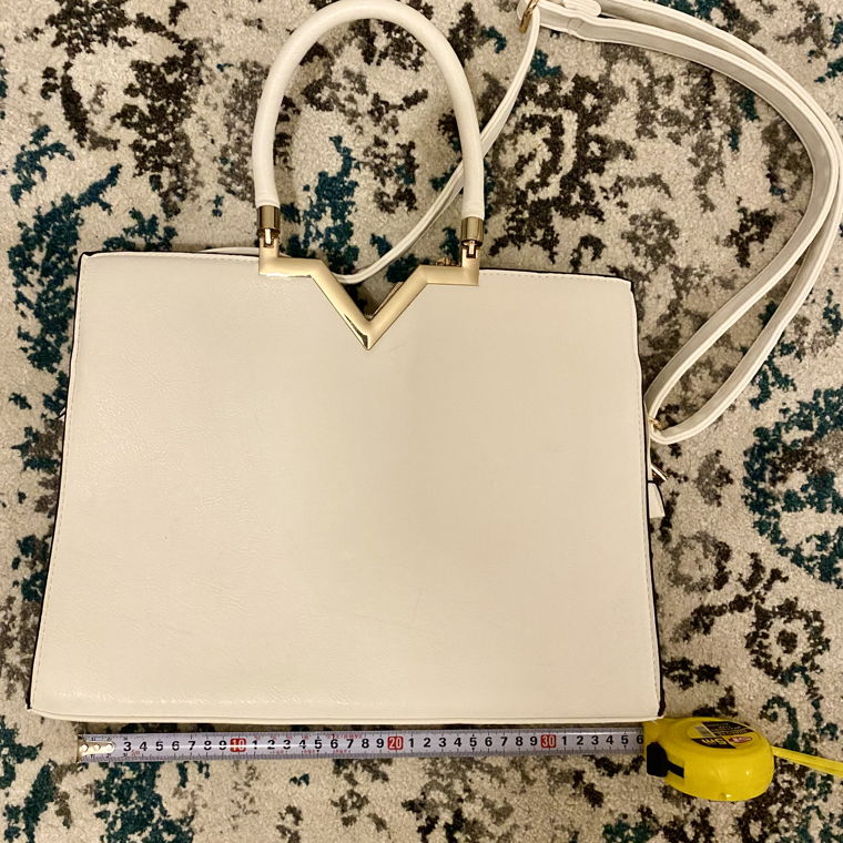 Bag White and Gold