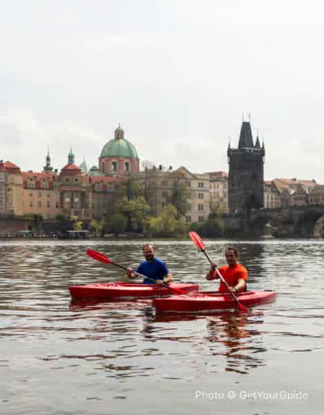 Prague: Vltava River Kayak Tour with Guide - photo 1