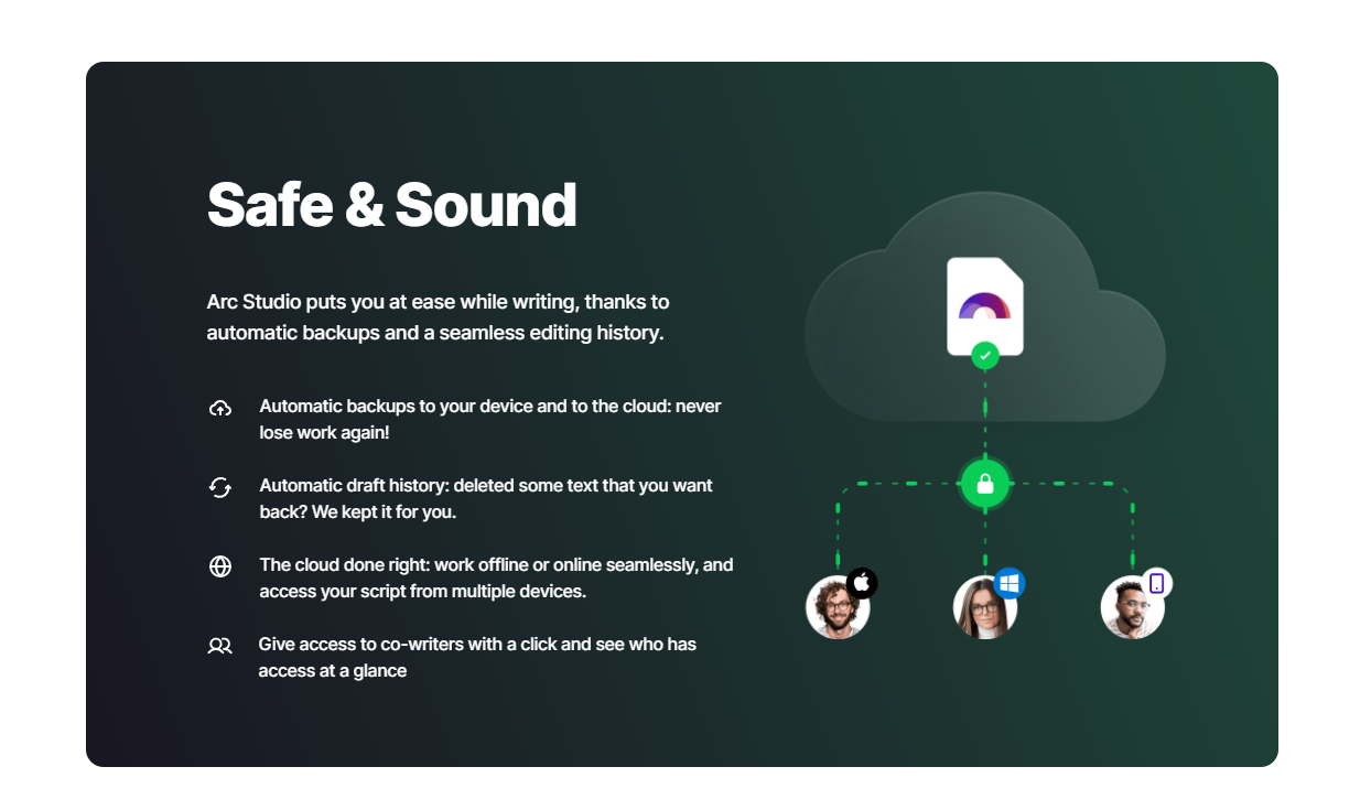 Arc Studio product / service