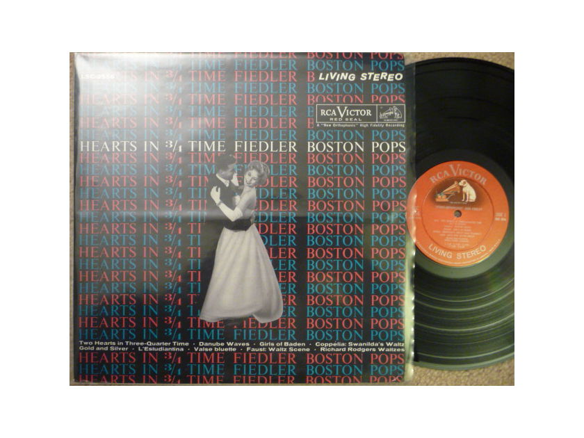 HEARTS IN 3/4 TIME  - FIEDLER BOSTON POP  RCA SD LP EXCEL