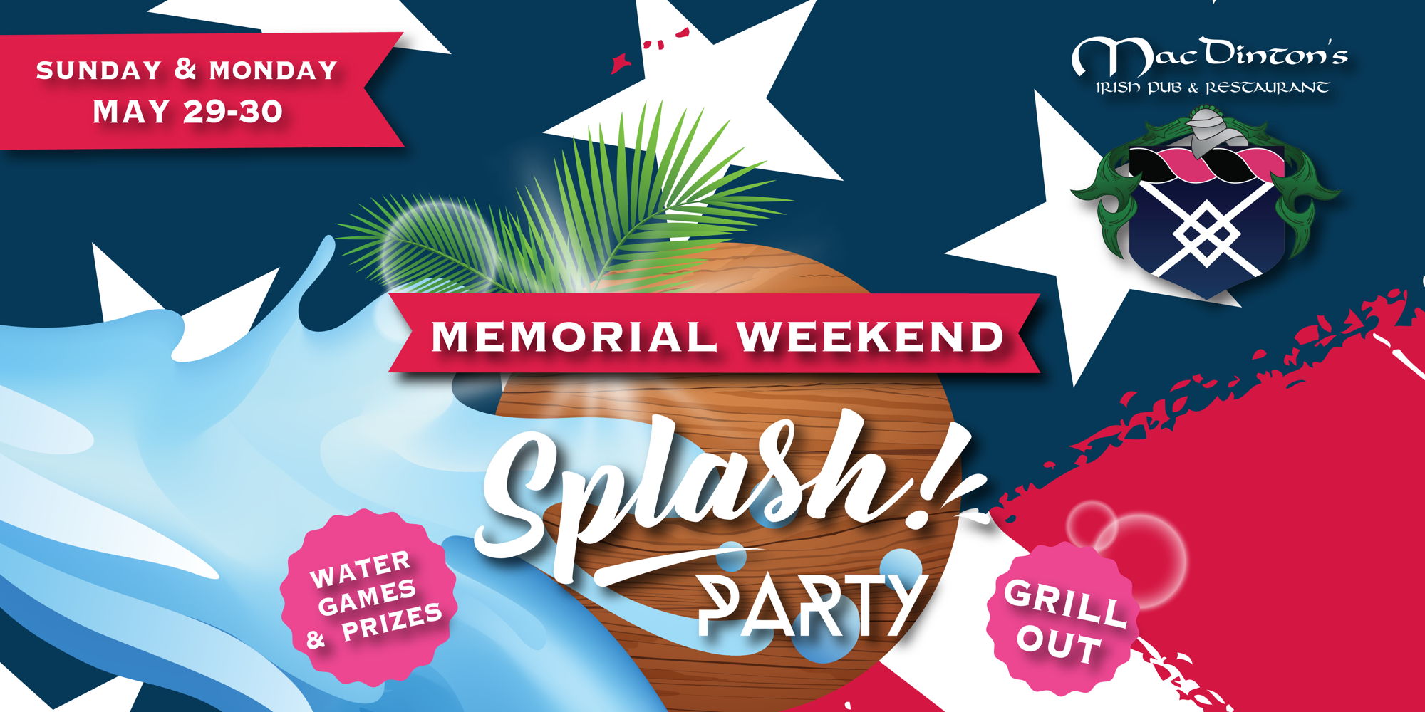 Memorial Weekend Splash Party! promotional image