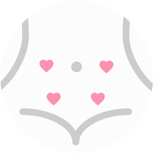 posizione del cuore fetale allo stadio medio (24-32 settimane))