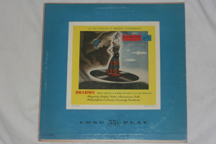 Ormandy - Brahms Double Concerto in A Minor RCA Victor ...