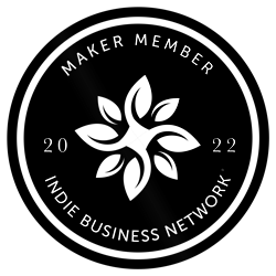 We are a maker member of the Indie Business Network