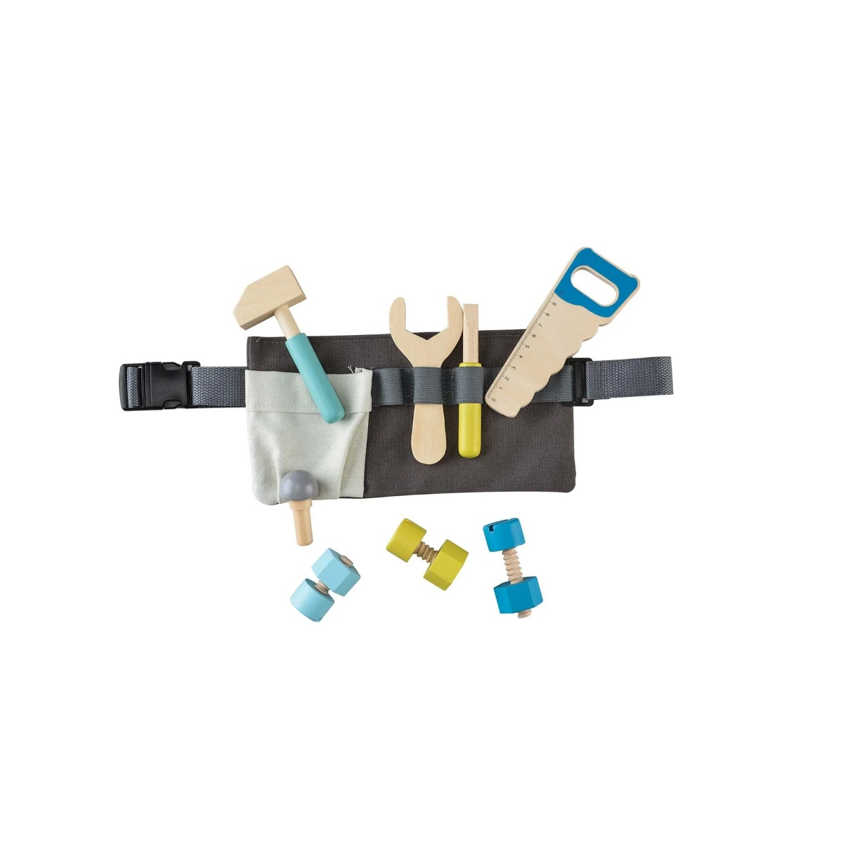 TOOL BELT PLAYSET Green and Blue -Rec. Age: 3 Years +