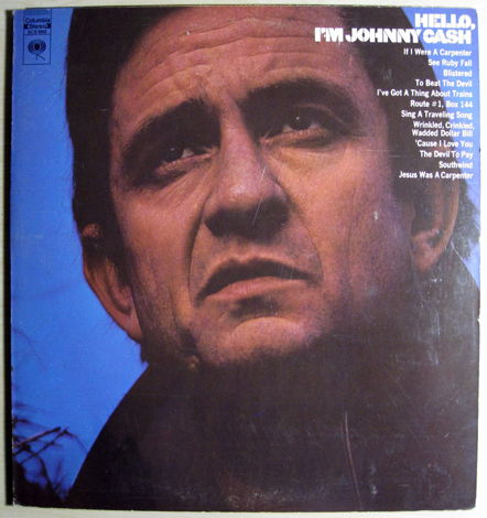 Johnny Cash - Hello, I'm Johnny Cash - 1970 Pitman Pres...