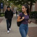 college-female-being-stalked-on-campus college-female-being-stalked-on-campus
