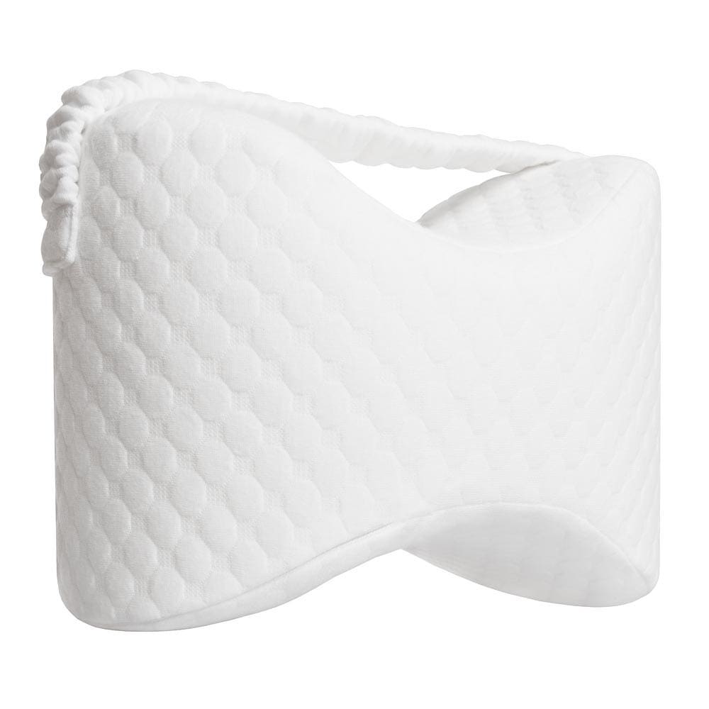 Djmed Knee & Leg Pillow With Leg Strap - White
