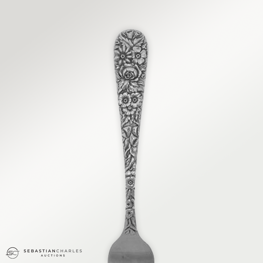 Stieff Repousse Sterling, Coin, 1830 hallmark, KISREPC