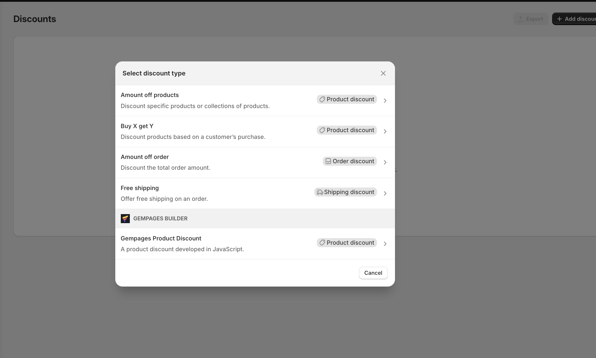 create shopify free gift with purchases