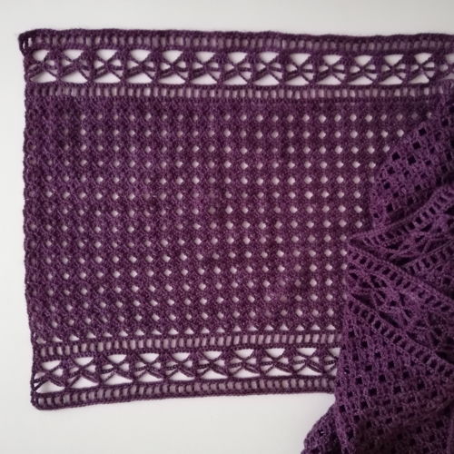 Romantische kanten sjaal "Le Dramont" stole