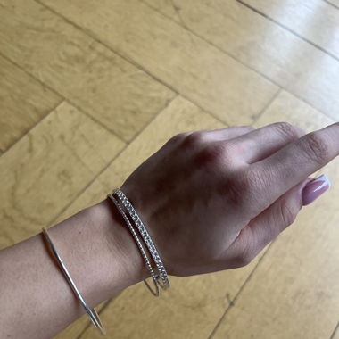 3 Silver Bracelets
