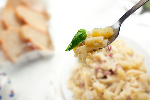 Le ricette d'Italia: pasta, patate e provola azzeccata