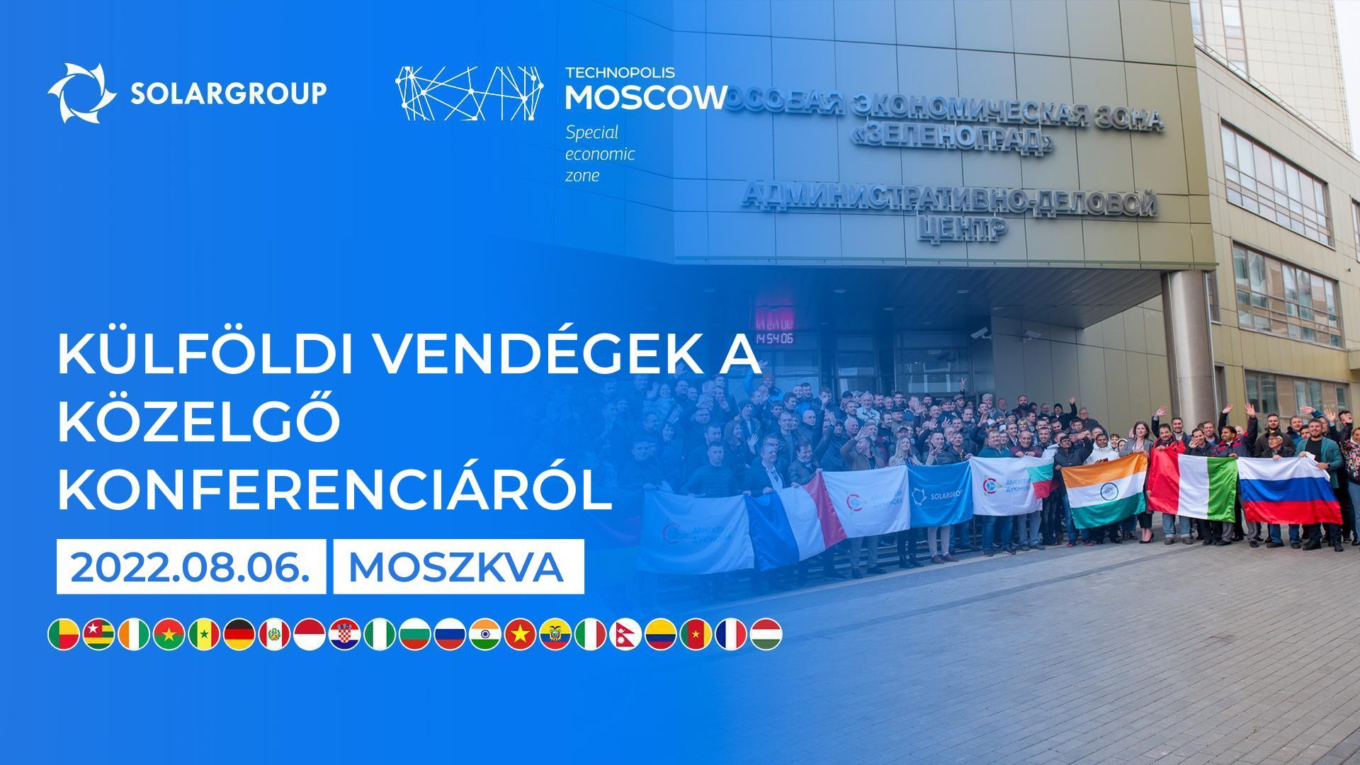 Külföldi vendégek a közelgő SOLARGROUP konferenciáról