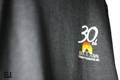 screen printing method on client order dark heather cotton fleece pull over hoodies sj clothing Manila Philippines