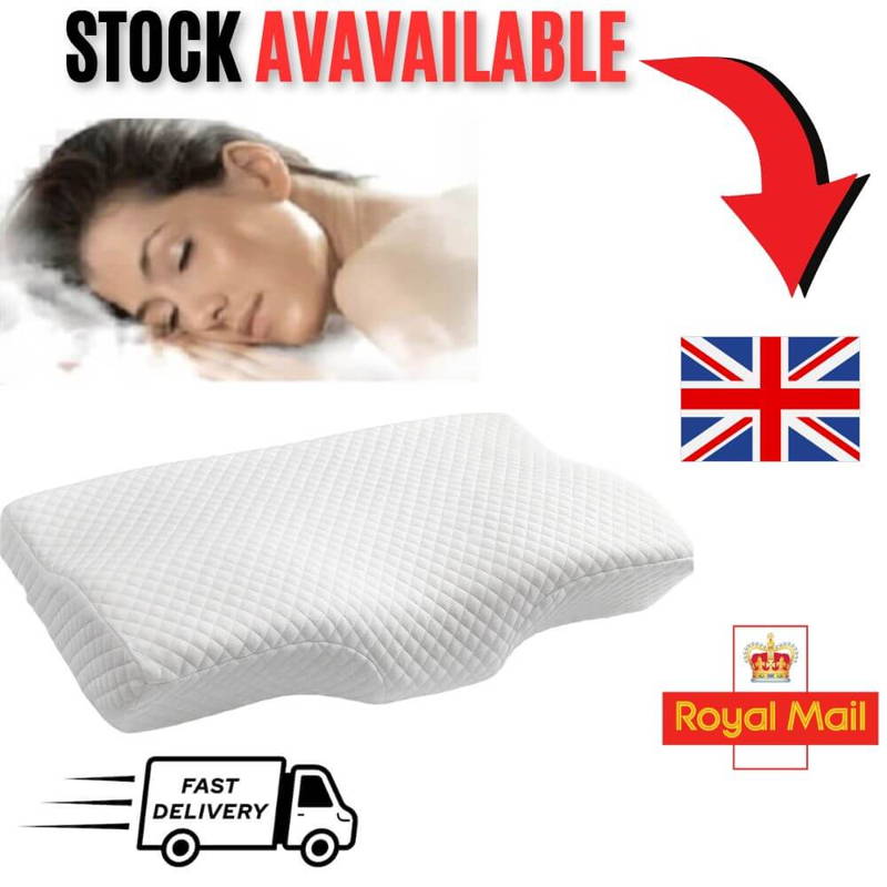 Oreiller Orthopédique, Oreiller Cou, Coussin Memoire de Forme, Oreiller Cervical, Oreiller Therapeutique 