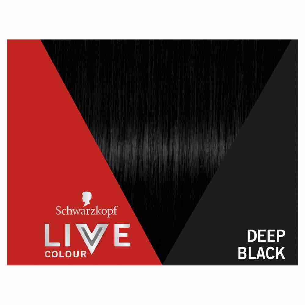 Schwarzkopf Live Colour Deep Black 75mL - Image 6