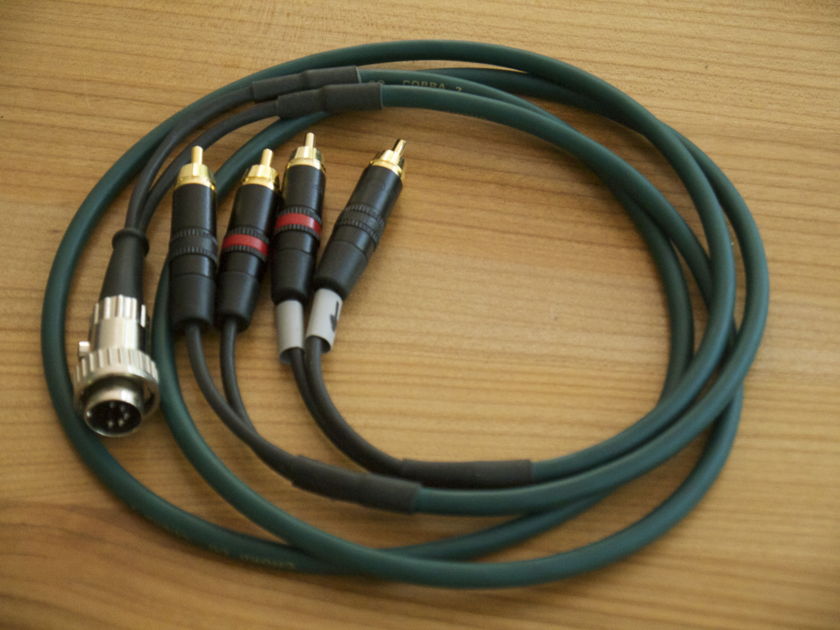 The Chord Company Cobra 2    4RCA -> DIN Interconnect for naim audio hard to find, rare