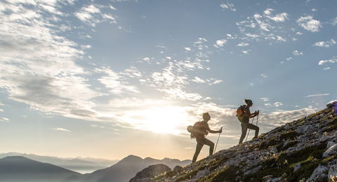 Privaten Bergführer buchen in den Alpen