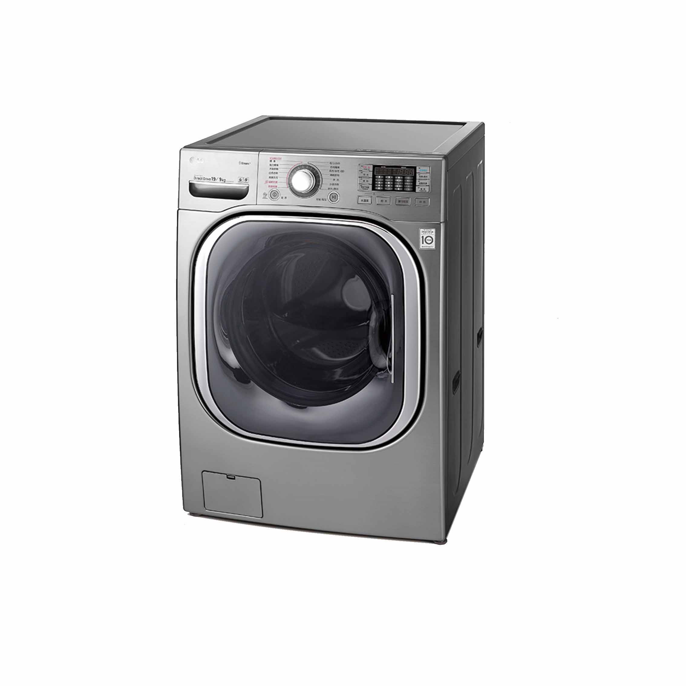 LG樂金 19KG蒸洗脫烘變頻滾筒洗衣機 WD-S19TVC 免卡分期
