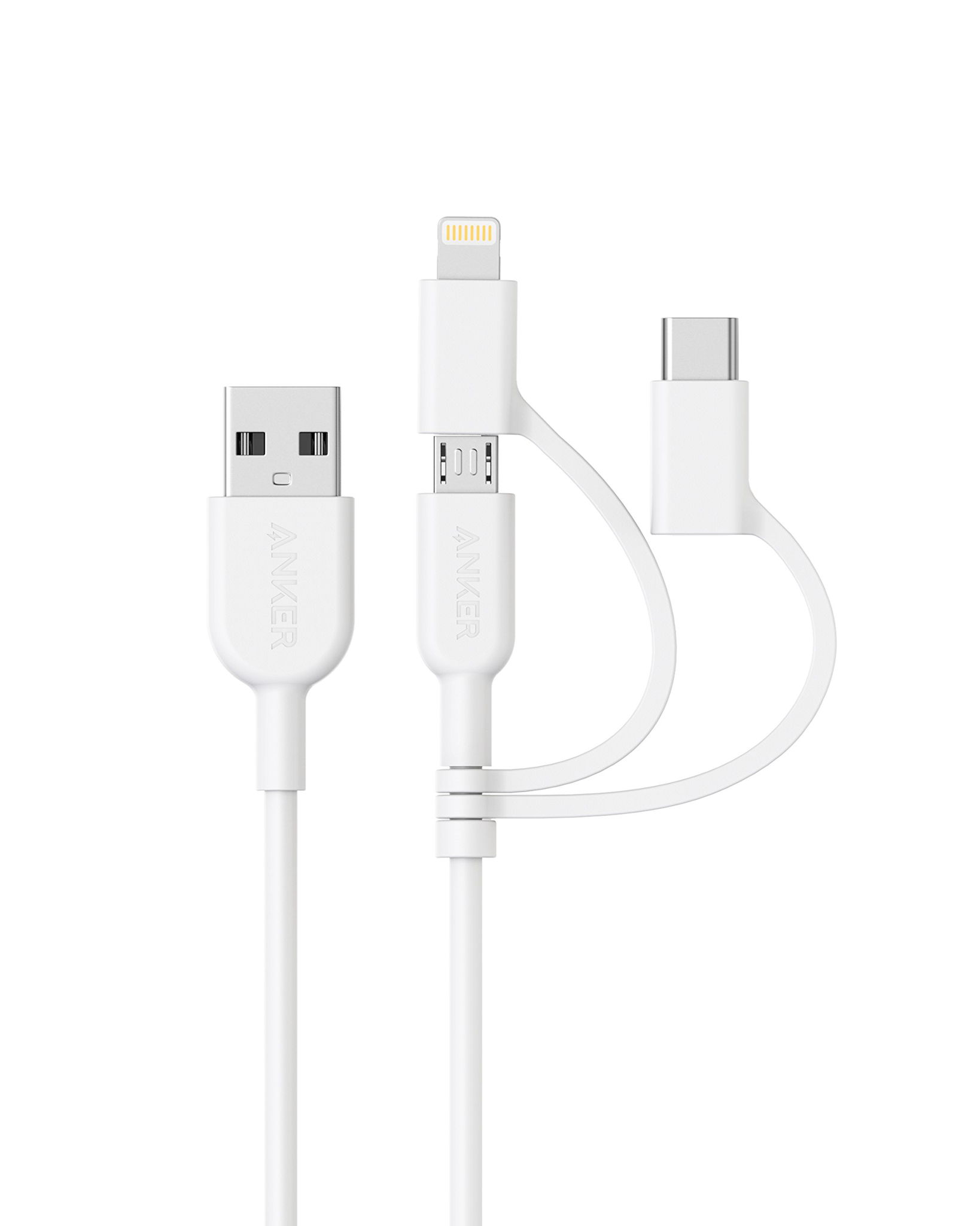 Anker Powerline Ii 3 In 1 Cable Vs Nomad Kevlar Usb C To Lightning Cable Slant