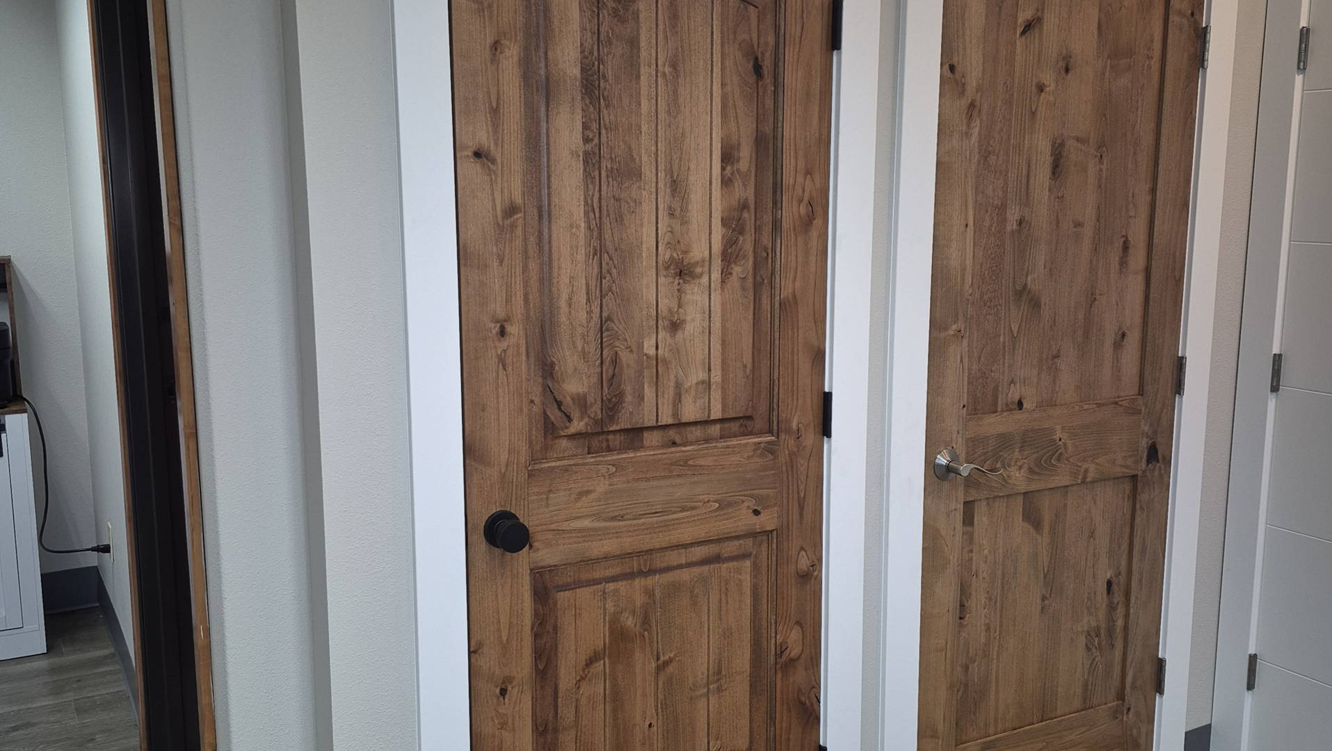 New interior door