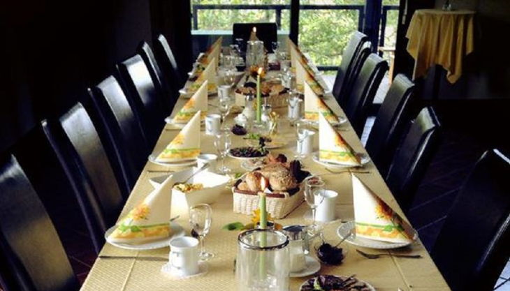 bauerngut schiefelbusch der esstisch