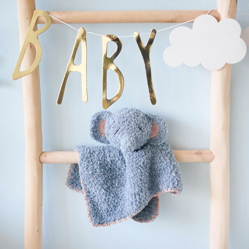 Slapend Konijntje - knuffeldoekje