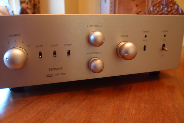 David Berning Co Zotl Pre One With Phono - Excellent!