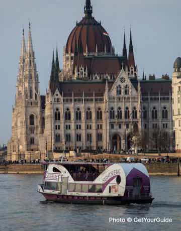 Enjoy stunning views of Budapest’s iconic landmarks