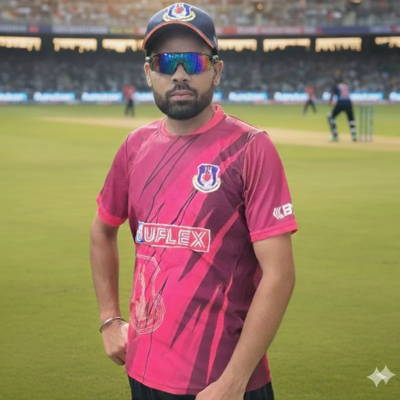 Uttar Pradesh Association bord Cricket Club Logo