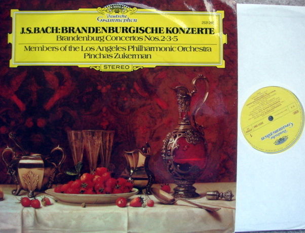 DG / ZUKERMAN-LPO, - Bach Brandenburg Concertos No.2,3 ...