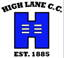 High Lane Cricket Club logo