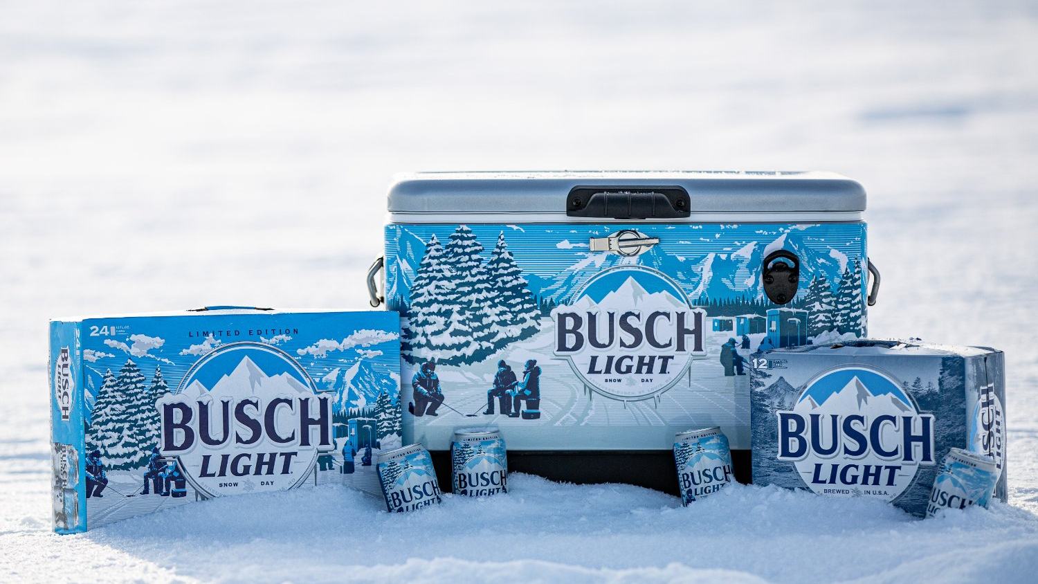 Busch Light's Latest Packaging and Promo Inspired By Ice Fishing