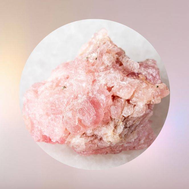 Femme enceinte portant un bola de grossesse HOKEE en pierre naturelle – bijou énergétique symbole d’amour, d’harmonie et de protection maternelle.