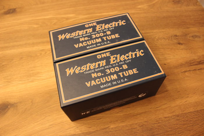 Western Electric 300B Pair, New In Box