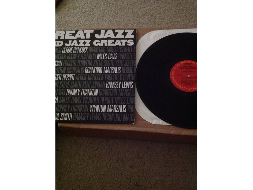 Various - Great Jazz And Jazz Greats Miles Davis Weather Report Herbie Hancock Vinyl LP NM
