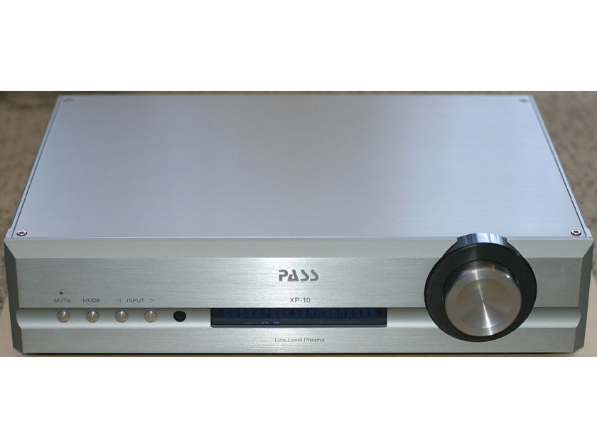 Pass Labs XP-10 balanced & single ended preamplifier