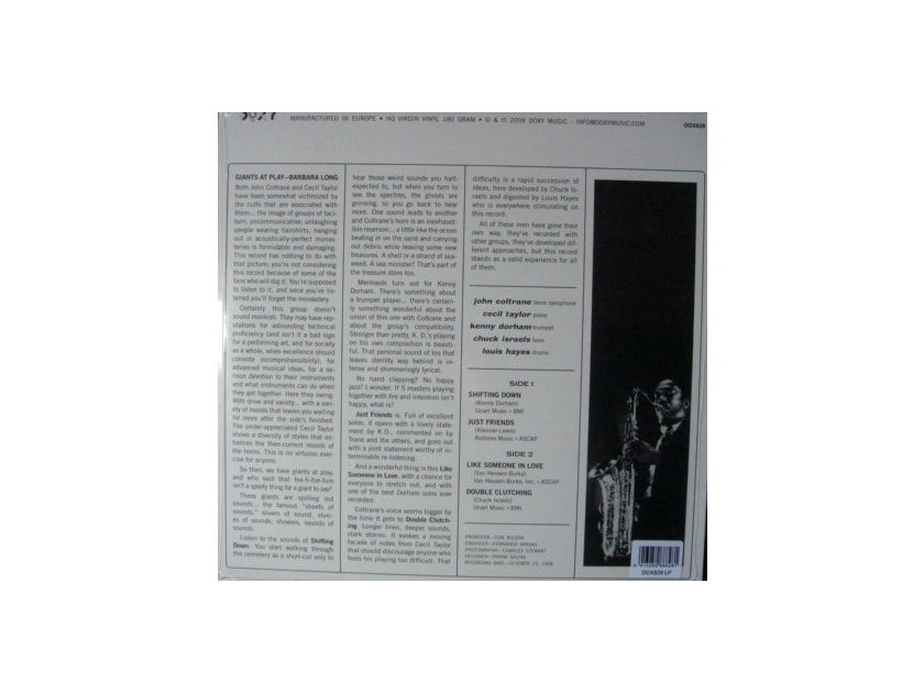 ★Sealed Audiophile 180g★ Doxy Music / - JOHN COLTRANE-CECIL TAYLOR, Coltrane Time!