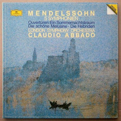 DG Digital | ABBADO/MENDELSSOHN - 5 Symphonies / 4-LP / NM