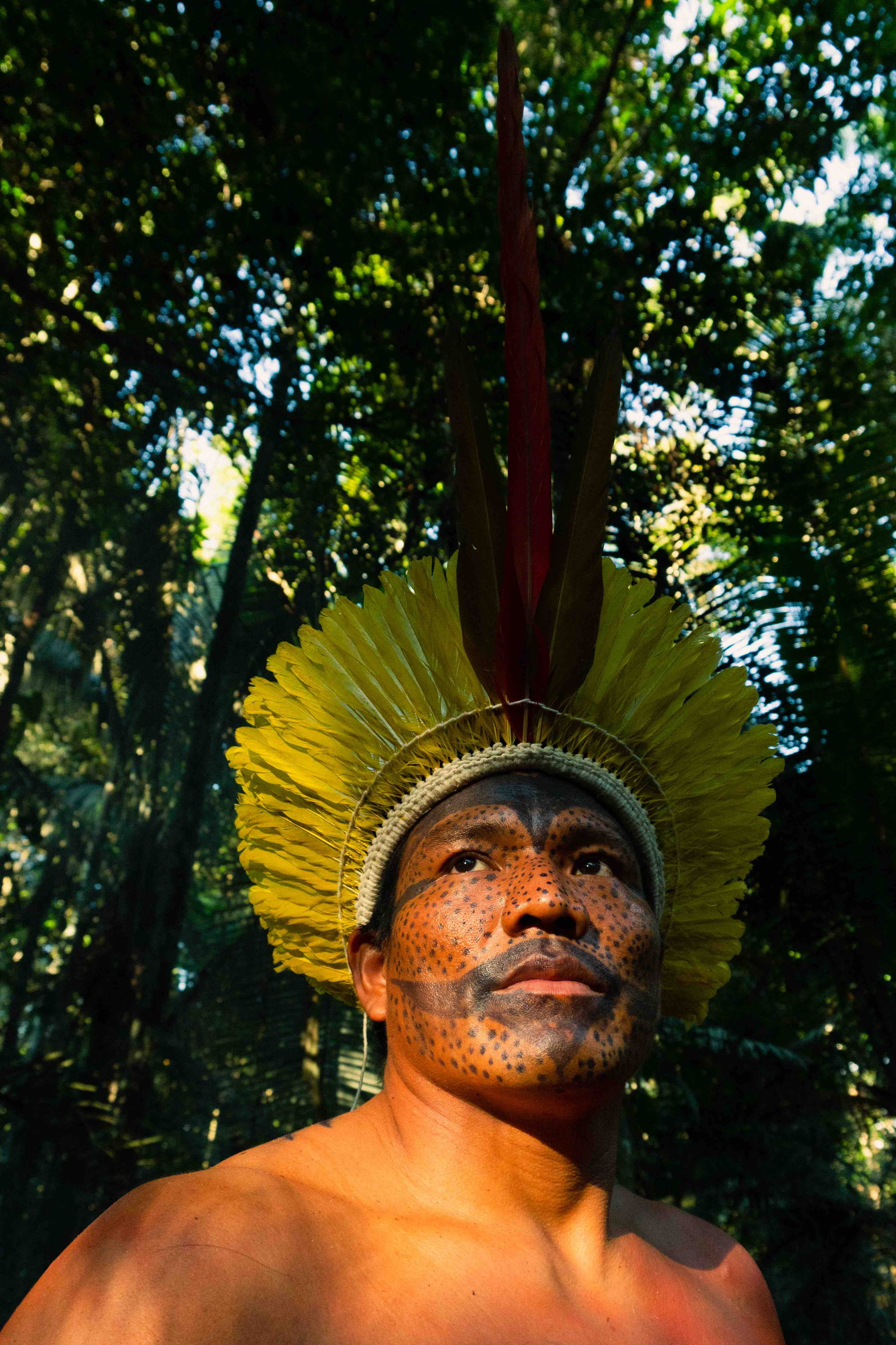 Yawanawá man in Brazil